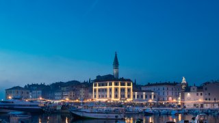 chirstmas market Rovinj Istria - croatia europe Terra Balka