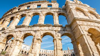 pula amphitheatre - honeymoon Croatia Europe
