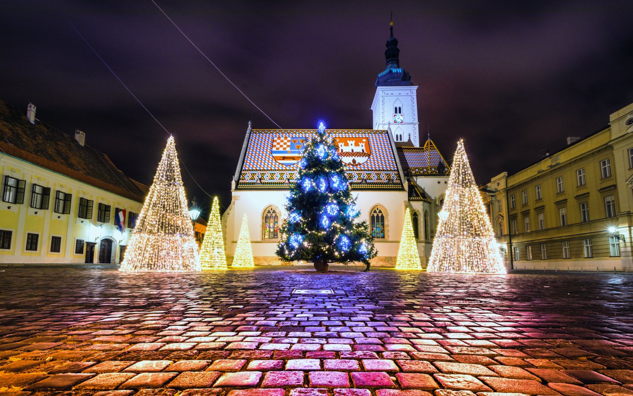 chirstmas market zagreb european capital - croatia europe Terra Balka