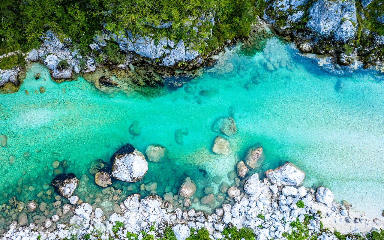 Soca River Julian Alps Triglav - tailor-made trips Slovenia Europe