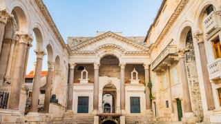 Peristil Game of thrones filming location Split UNESCO - tailor-made holidays croatia europe