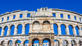 Roman arena in Pula - tailor-made trips Croatia Europe