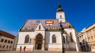 St Mark's church Zagreb European capital - tailor-made trips Croatia Europe