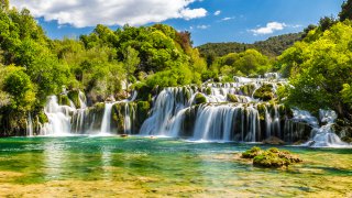  waterfalls Krka National Park - tailor-made family trips Croatia Europe 