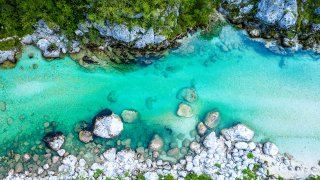  Soca River Julian Alps - tailor-made tours Slovenia Europe 