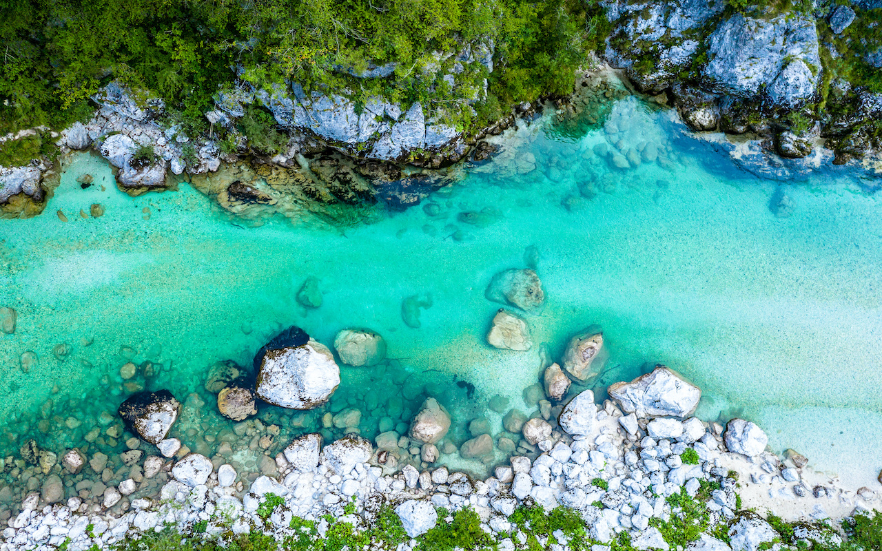 Soca River Julian Alps - tailor-made tours Slovenia Europe